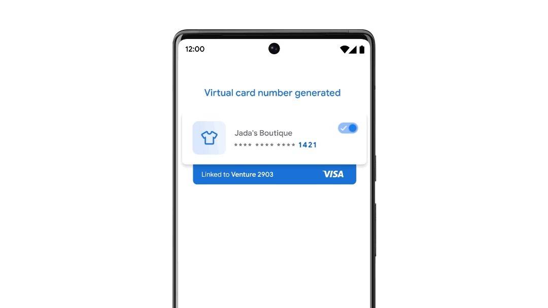 Google virtual card