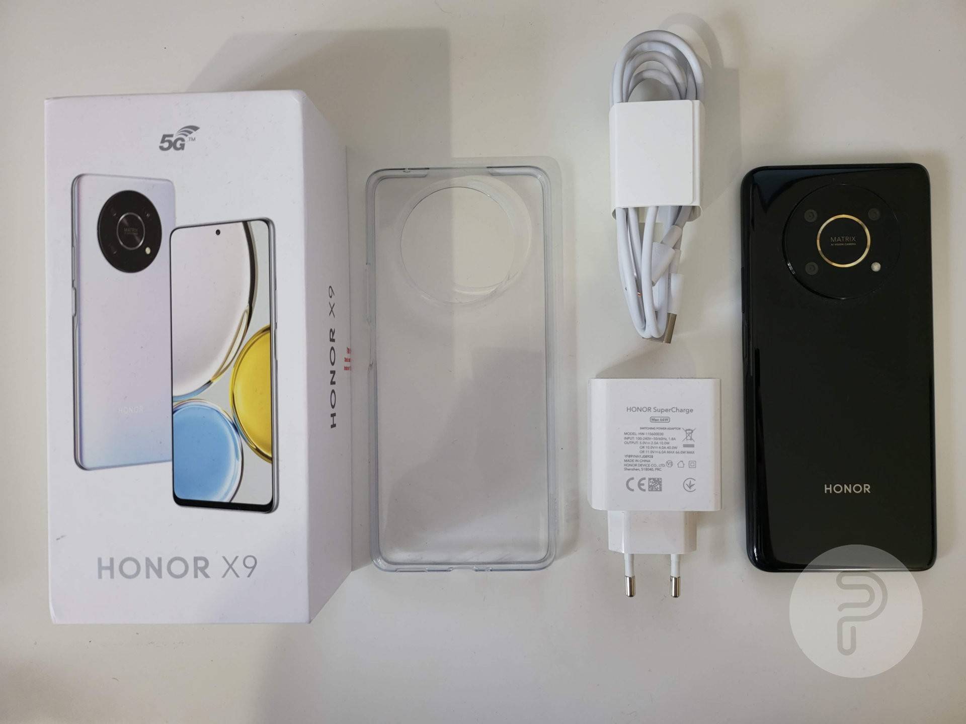 HONOR X9 5G box contents