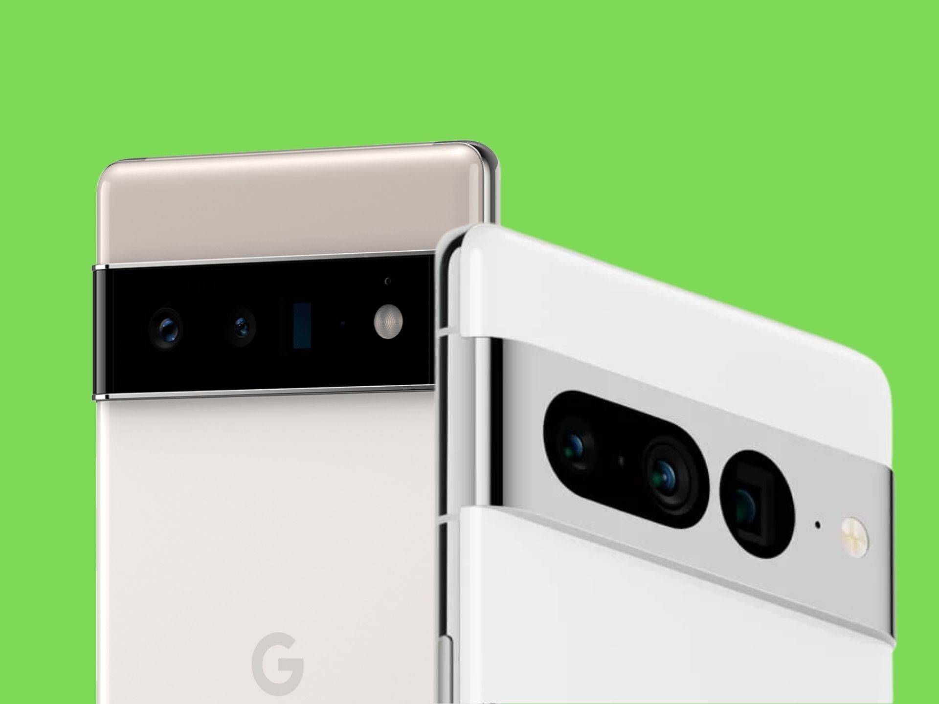 Google Pixel 6 Pro and Google Pixel 7 Pro