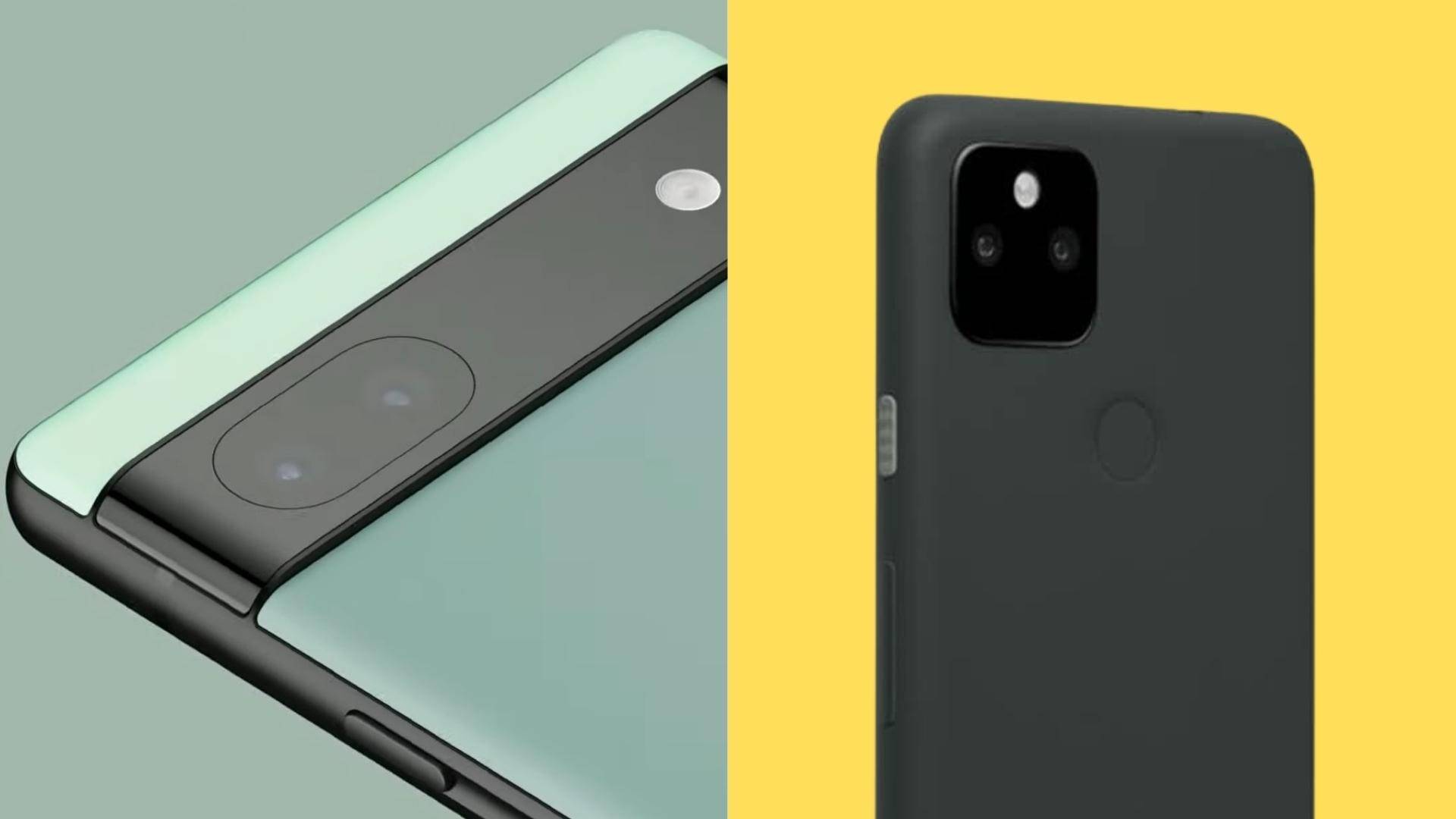 camera array's on Pixel 6a and Pixel 5a