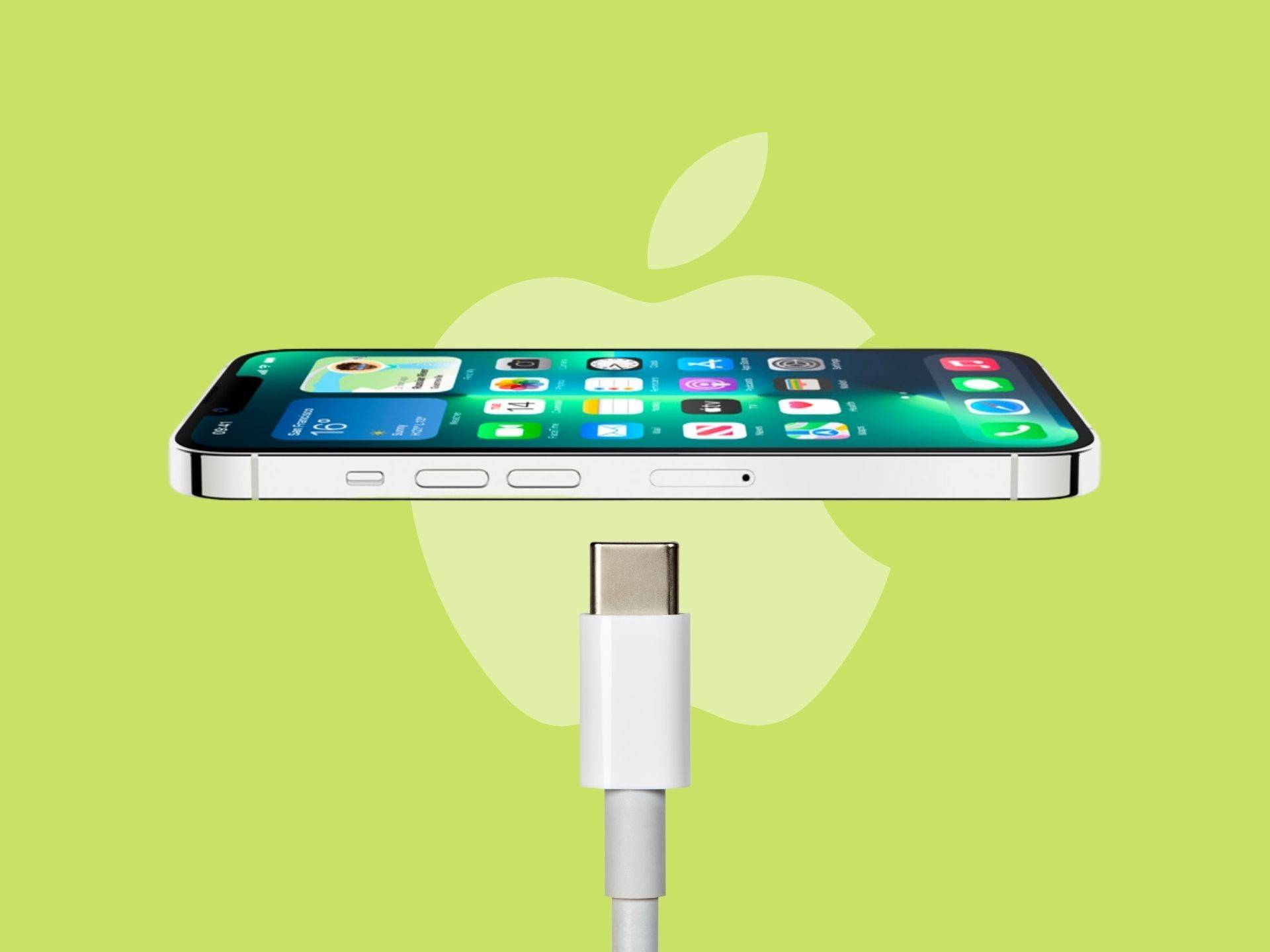 iPhone charge USB-C cable