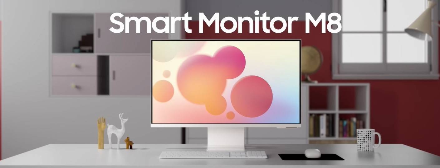 Samsung M8 Series Smart Monitor Long