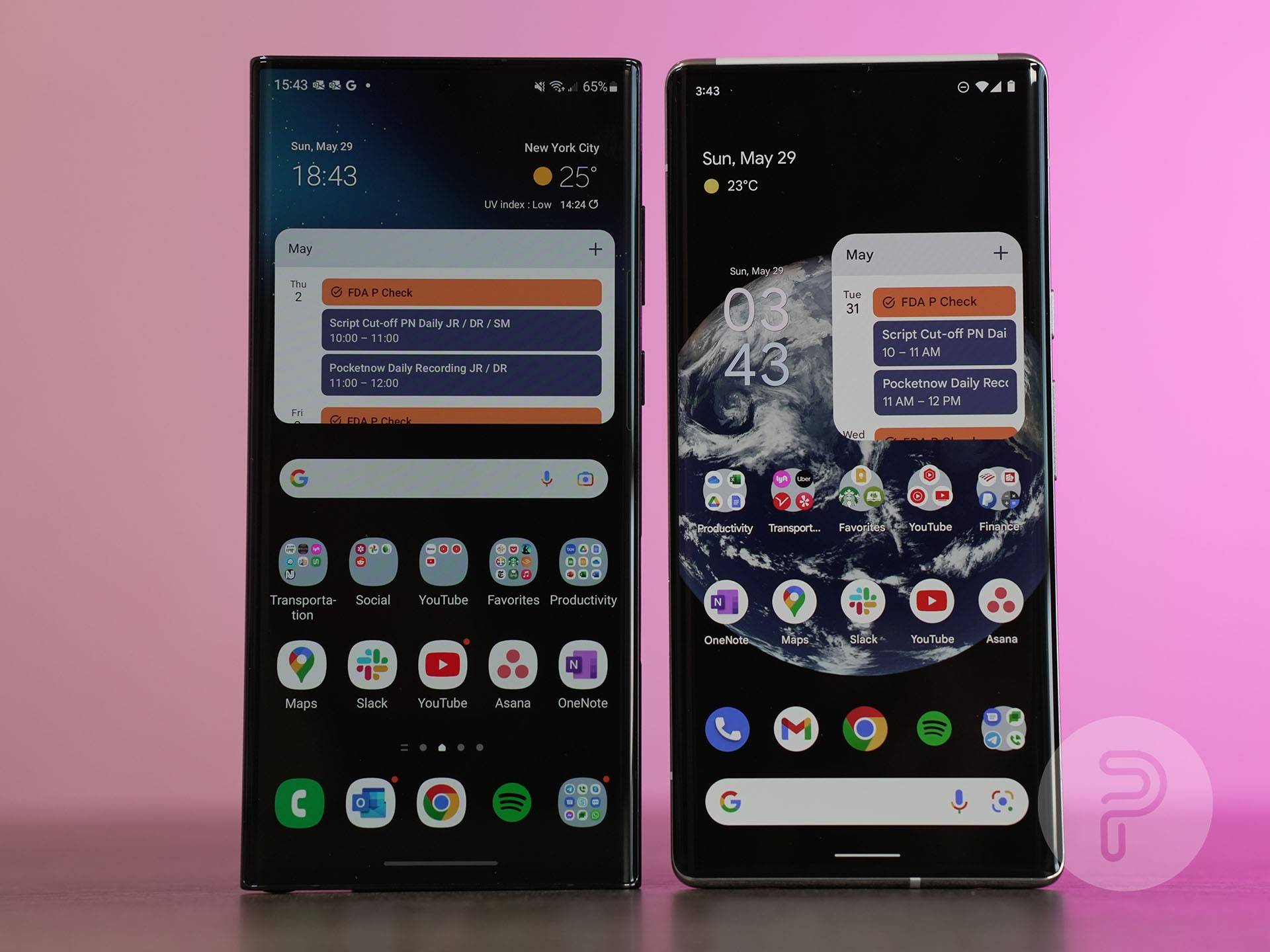 Galaxy S22 Ultra vs Google Pixel 6 Pro