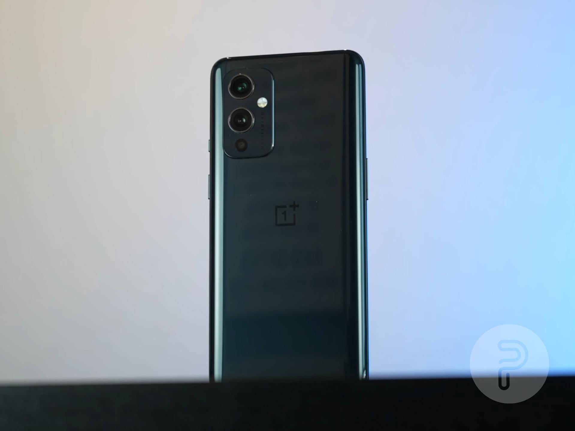 An image of the OnePlus 9 showing its back panel