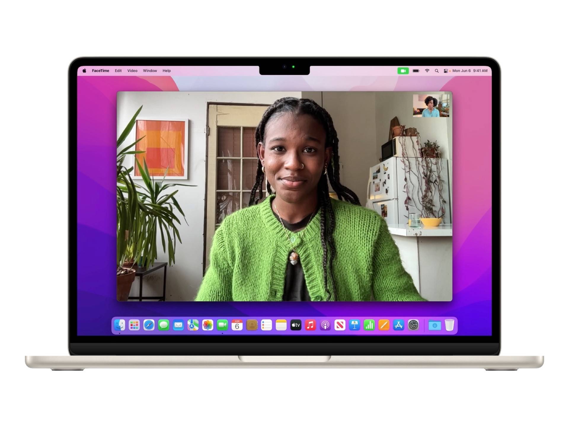 MacBook Air video calling