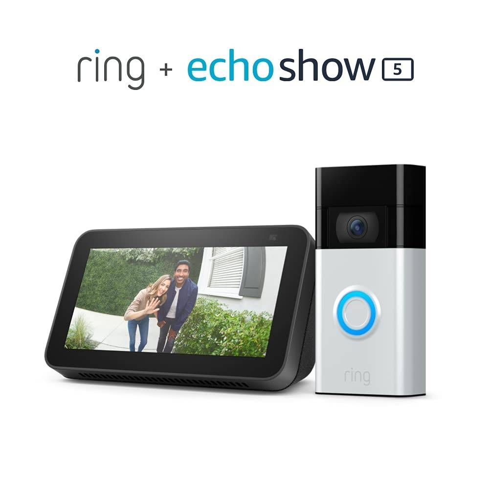 Ring Video Doorbell Echo 5 Bundle