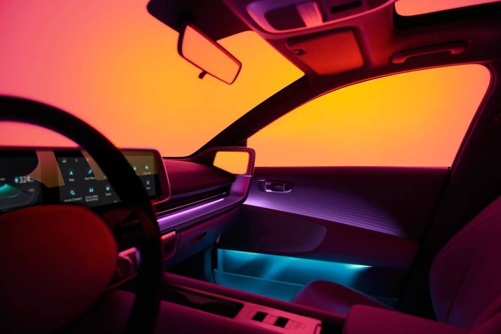 Interior del Hyundai Ioniq 6