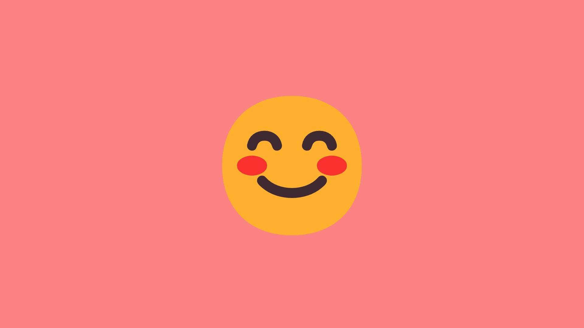 Emoji 10 smilende ansikt med smilende øyne