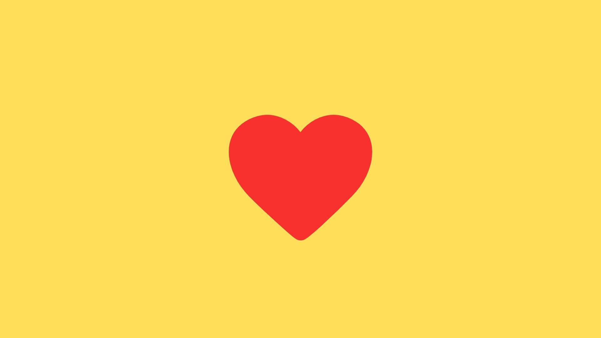 Emoji 2 rødt hjerte