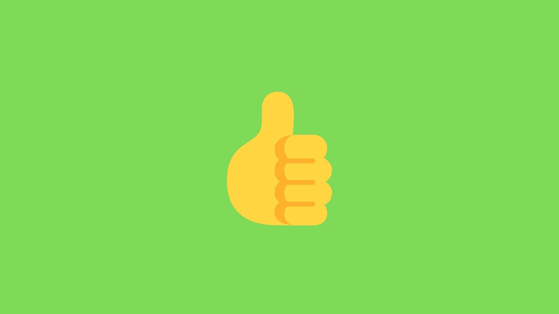 Emoji 4 Thumbs Up