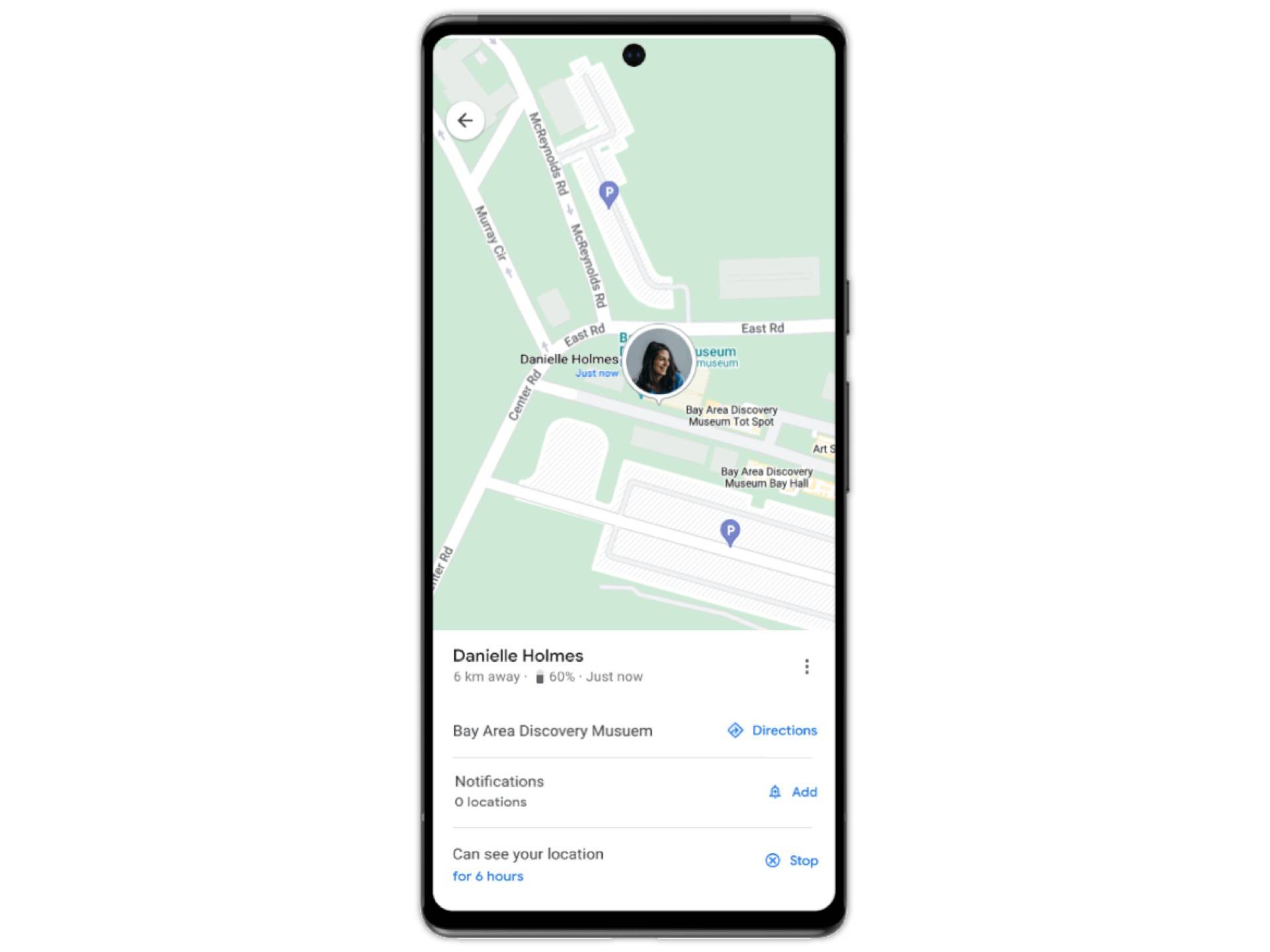 Google Maps Location Sharing New