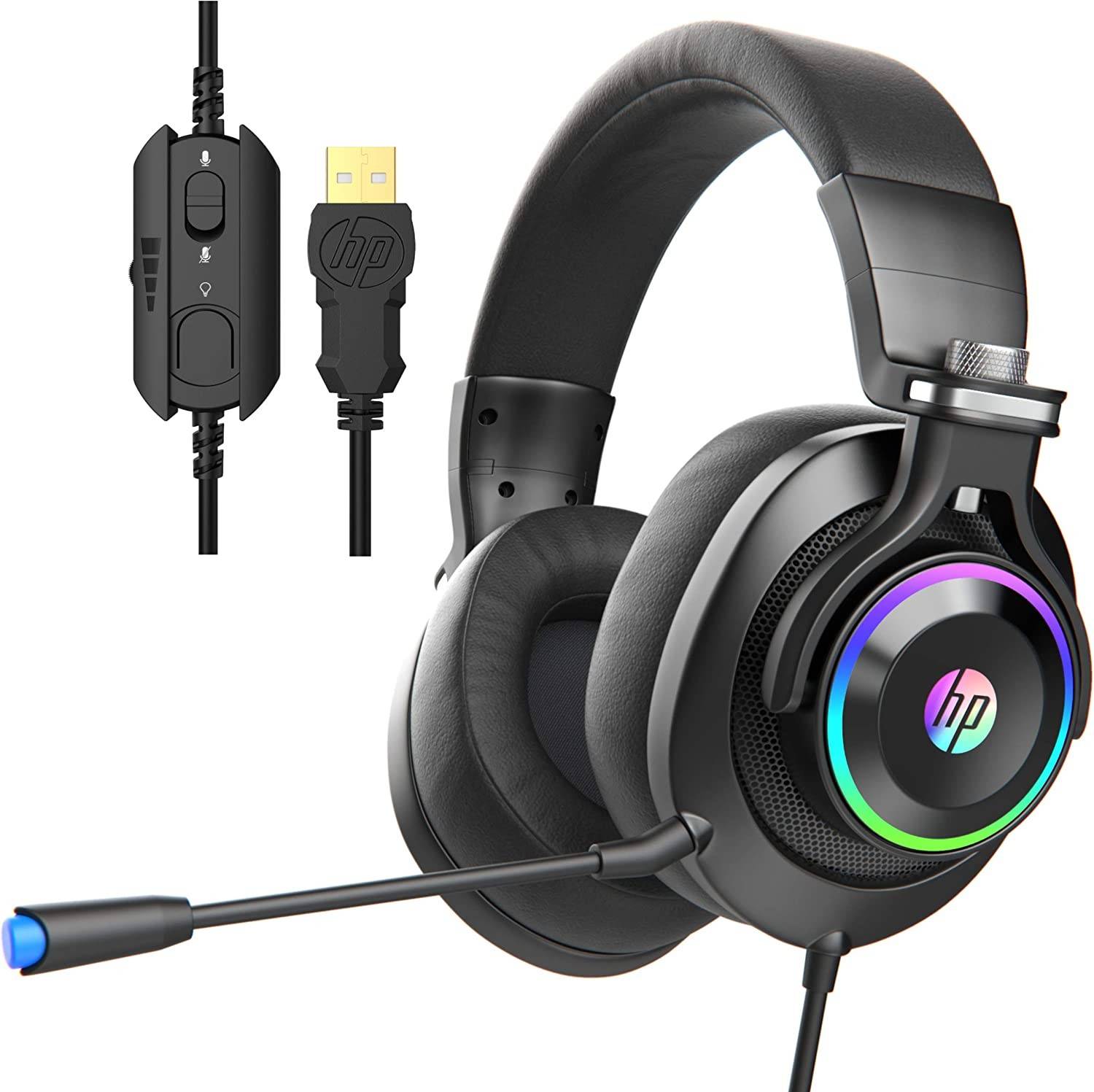 HP USB PC Gaming Headset with Microphone
