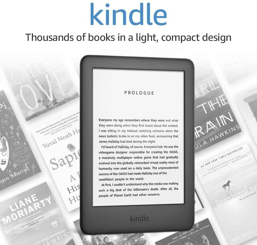 Amazon Kindle with built in front light