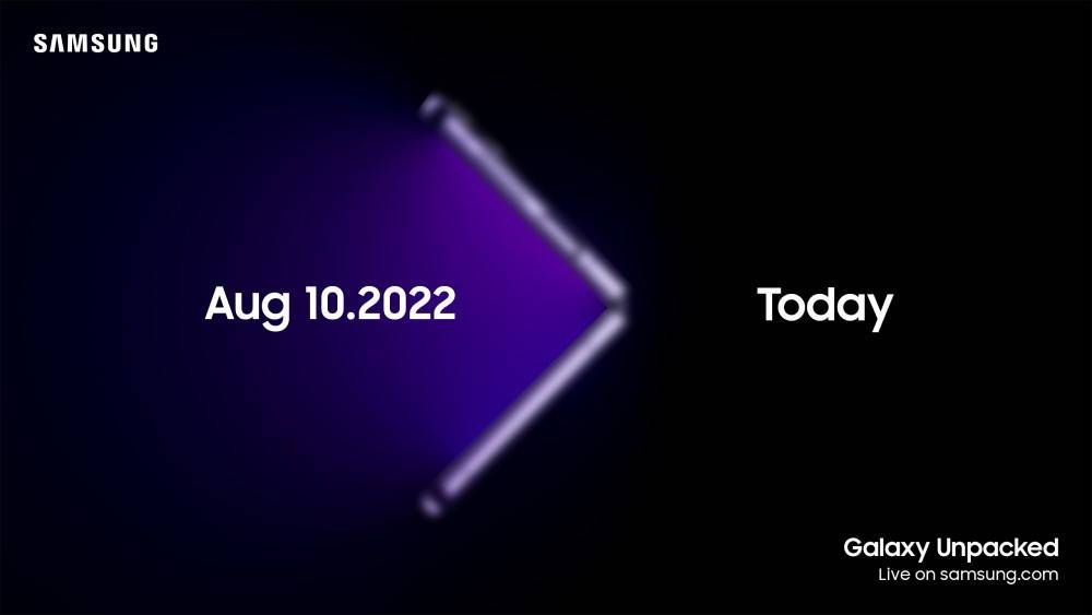 Samsung Galaxy Unpacked Event August 10 2022 teaser invitation leak